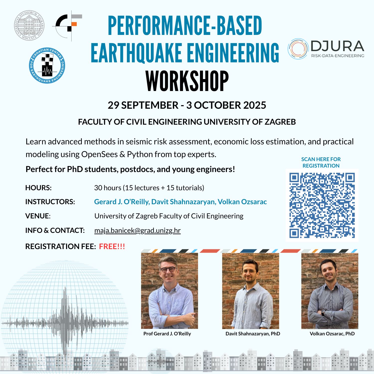 Performance-based earthquake engineering workshop in Zagreb